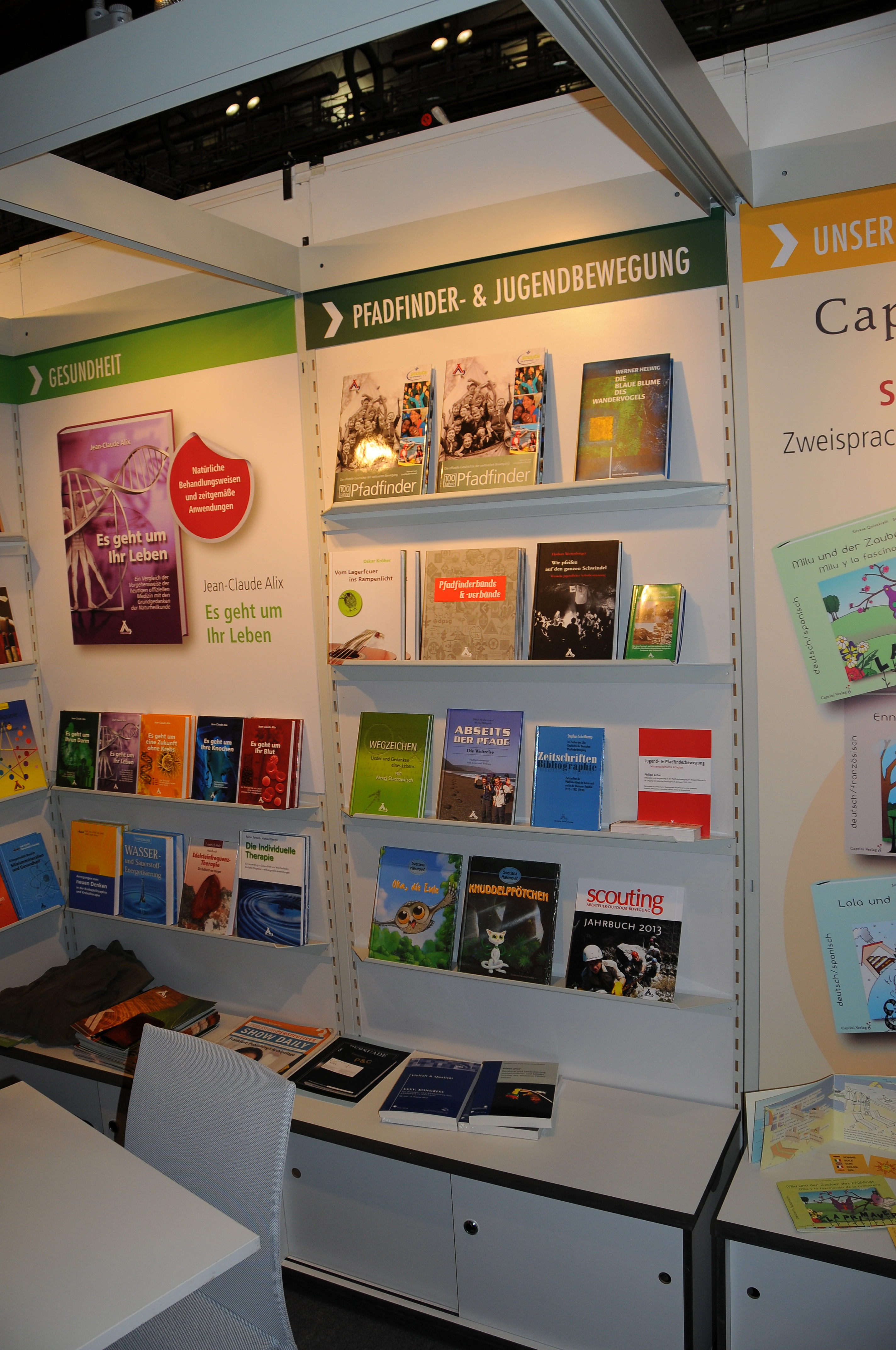 Spurbuchverlag bei der Frankfurter Buchmesse