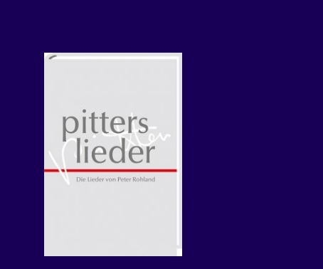 Buchvorstellung: Pitters Lieder