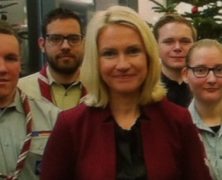 Videobotschaft: Pfadfinder und Bundesfamilienministerin Schwesig wünschen friedliche Weihnachten