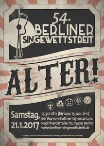 In zehn Tagen startet der Berliner Singewettstreit!