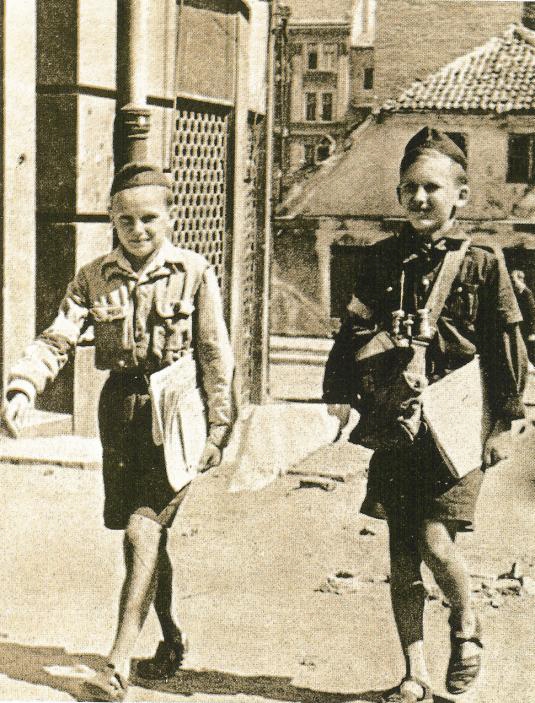 Pfadfinderdienste im Warschauer Aufstand 1944
